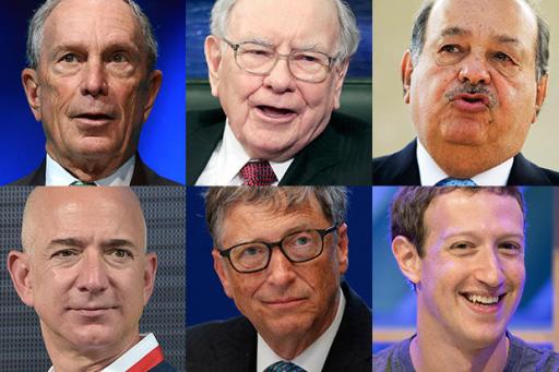 six wealthiest men